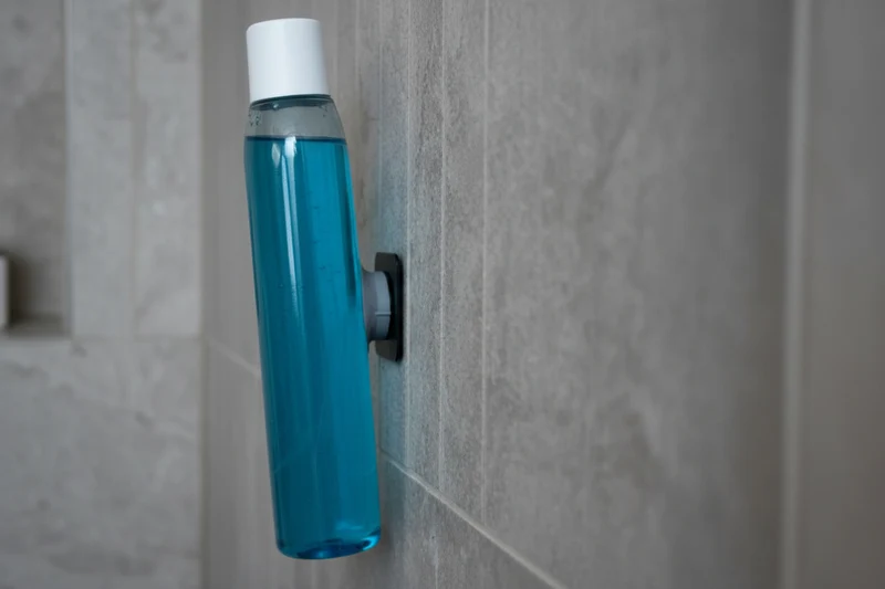 MagSpike Magnethalter für Shampooflaschen, ohne Bohren, 6 Größen in 3 Farben