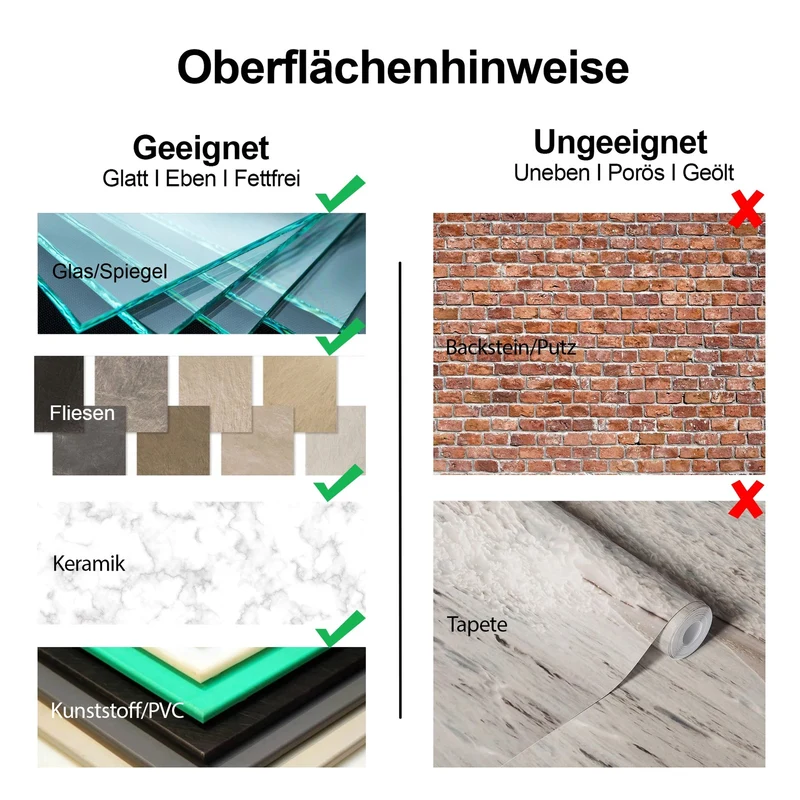 MagSpike Magnethalter für Shampooflaschen, ohne Bohren, 6 Größen in 3 Farben