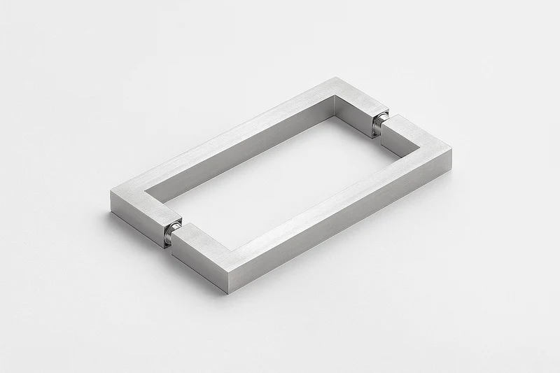 Stangengriff eckig 19×19 mm, 203 mm Lochabstand, 11 Oberflächen, Art.Nr. BELSQ8X8