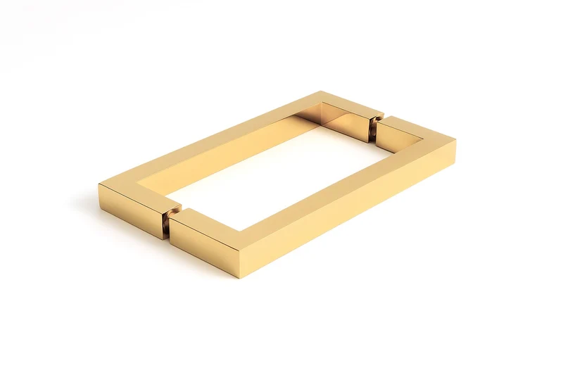 Stangengriff eckig 19×19 mm, 203 mm Lochabstand, 11 Oberflächen, Art.Nr. BELSQ8X8