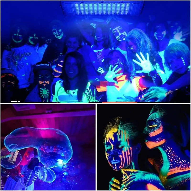 Heavy Duty Outdoor Ultraviolet UV Black Light Flood Lamp 50W Or 100W IP66 Weatherproof Aluminum Housing With Cord For Dope Party Vibes And Resin Crafting Sessions