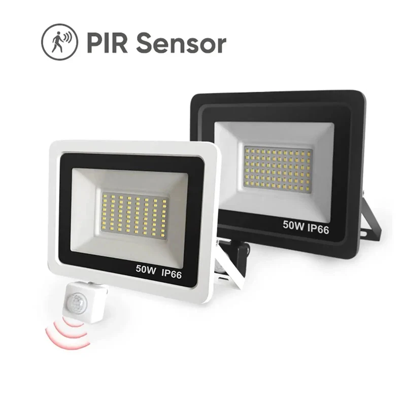 Built Tough Led Flood Light Features A Slick Pir Motion Sensor And Waterproof Housing To Serve Up Warm White Glow For Yards Patios And Barns Zero Hassle Setup Guaranteed