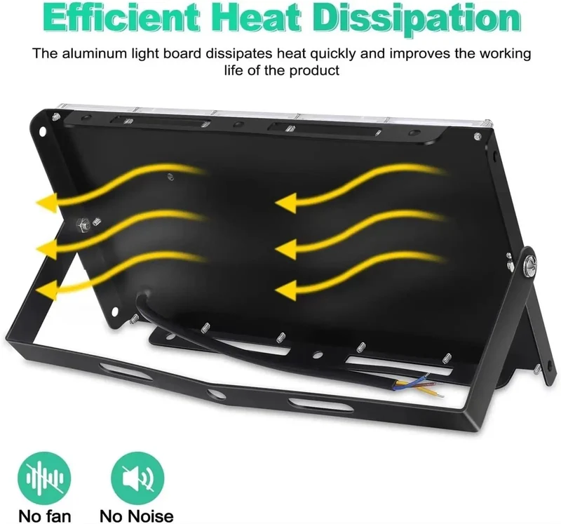 Tough As Nails Waterproof Outdoor Security Flood Lights LEDs With Heavy Duty Diecast Aluminum Build And Superior Heat Sink Designed To Outlast Harsh Elements While Pumping Out Crisp Illumination In Warm Or Cool White For Your Driveway Or Backyard
