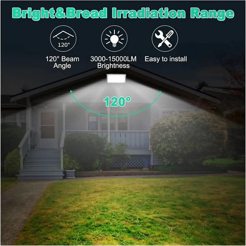 Tough As Nails Waterproof Outdoor Security Flood Lights LEDs With Heavy Duty Diecast Aluminum Build And Superior Heat Sink Designed To Outlast Harsh Elements While Pumping Out Crisp Illumination In Warm Or Cool White For Your Driveway Or Backyard