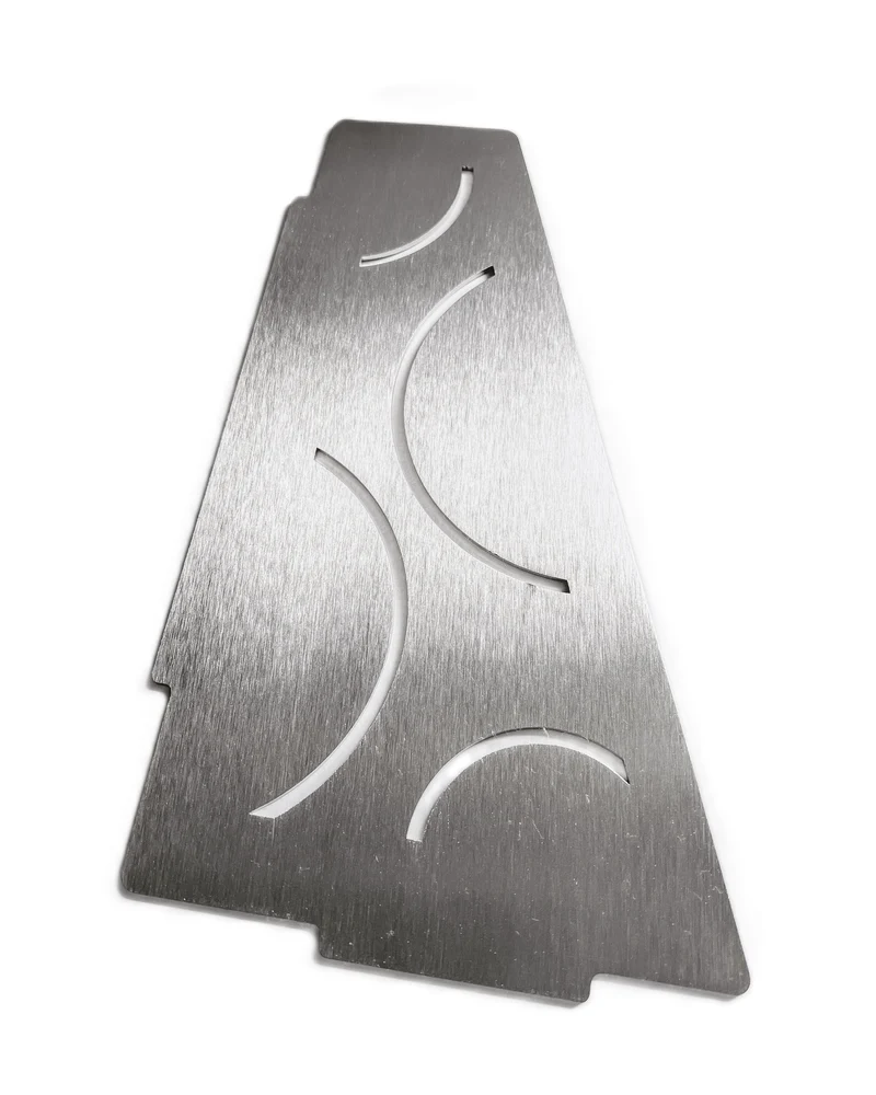 Duschablage Typ Deluxe 280 x 165 mm – Für Einarbeitung in Fliesenfugen, rostfrei