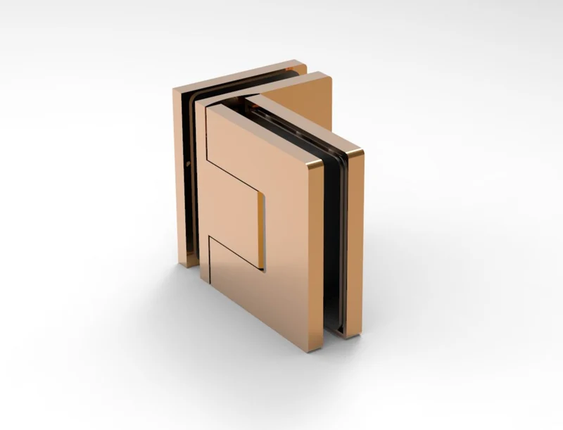 Bellagio Pendeltürband 90° Glas-Glas – 50 kg, 8/10 mm ESG, 11 Oberflächen, Art.Nr. BEL392