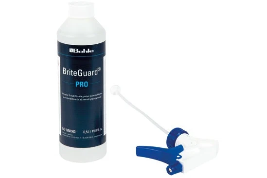 Glasversiegelung BriteGuard® Pro 100 oder 500 ml – Profi-Schutz mit Lotuseffekt gegen Kalk, Art.Nr. BO5850101/BO5850500