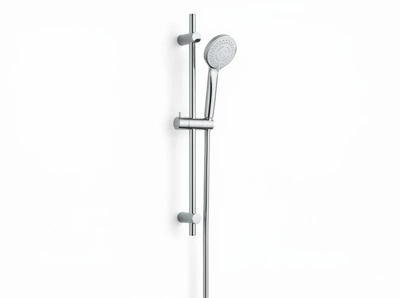Vigour Brausegarnitur V1 | 60 cm Wandstange | 3 Strahlarten | Antikalk | Chrom, Art.Nr. V1BG605