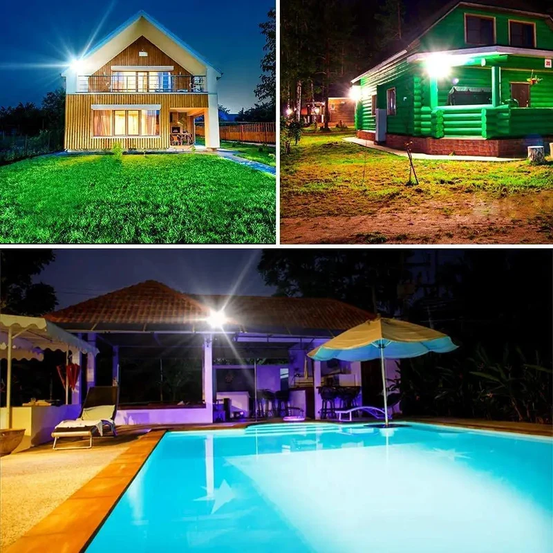 Dang Bright 30W Solar LED Flood Light With RF Remote Control, Big Time Backyard And Driveway Security Spotlight, Dusk To Dawn Light Sensor, Rock Solid Design For Real Smooth Outdoor Nighttime Coverage