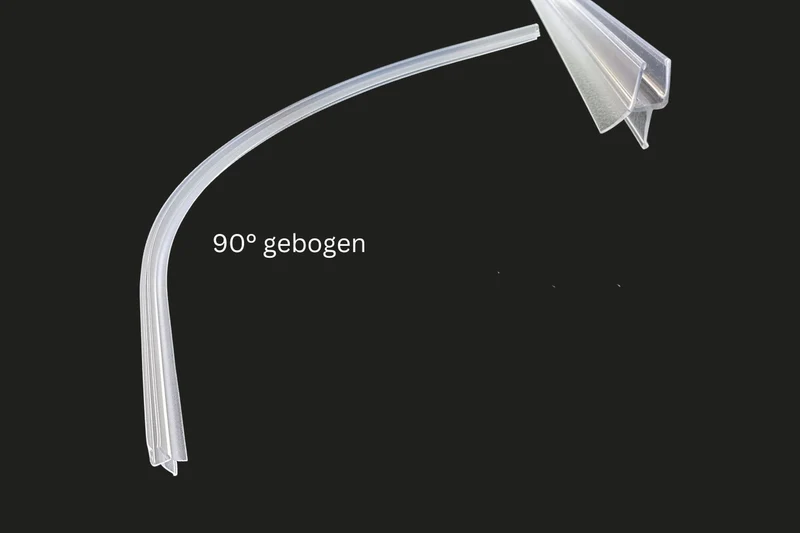 Gebogene Bodendichtung – verstärkte Lippe Viertelkreis, 15–16 mm, Art.Nr. 5101.550