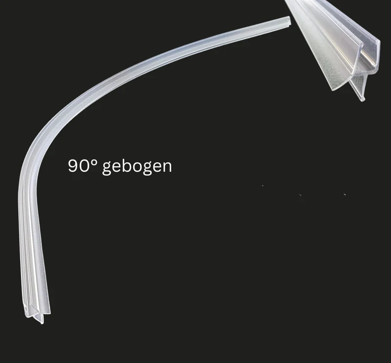 Gebogene Bodendichtung – verstärkte Lippe Viertelkreis, 15–16 mm, Art.Nr. 5101.550
