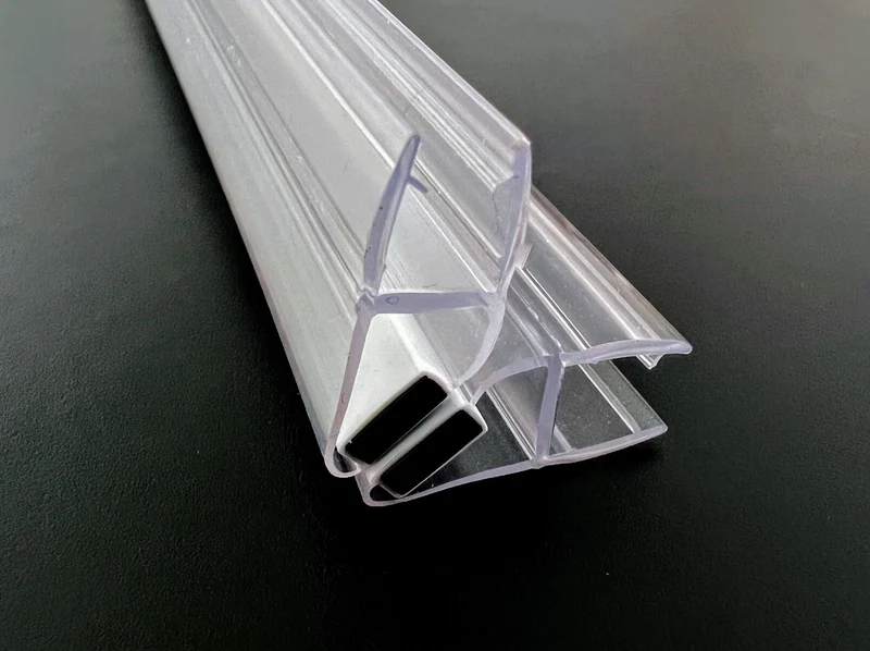 Magnetdichtung – 90° breiter Magnetstreifen, 6/8 mm Glas, Art.Nr. 2x008A1W
