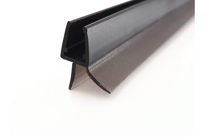 Schwarze Schleiflippendichtung – Abtropfleiste, 11–14 mm, Art.Nr. 5102-B