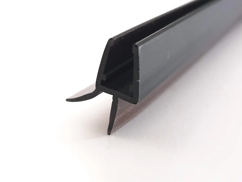Schwarze Schleiflippendichtung – Abtropfleiste, 11–14 mm, Art.Nr. 5102-B