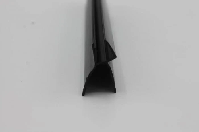 Schwarze Duschdichtung – lange Lippe, 17–18 mm Spalt, Art.Nr. 5103-B