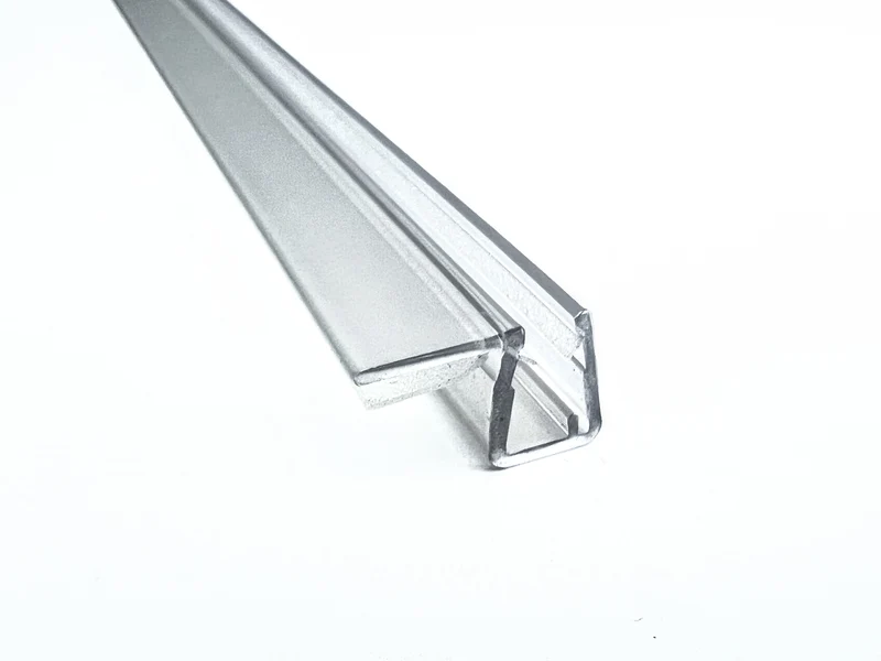 Anschlagdichtung – Glas-Glas 90°, ohne Magnet, 4–8 mm, Art.Nr. 5050