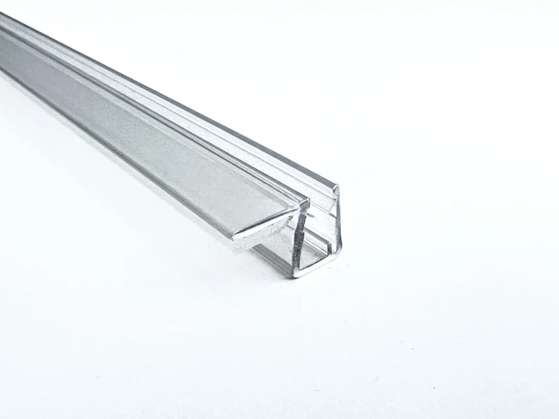 Anschlagdichtung – Glas-Glas 90°, ohne Magnet, 4–8 mm, Art.Nr. 5050