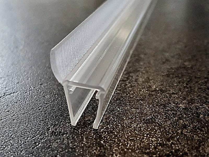 Lippendichtung – 135° Fünfeckdusche Scharnierseite, 5–7 mm, Art.Nr. 5071