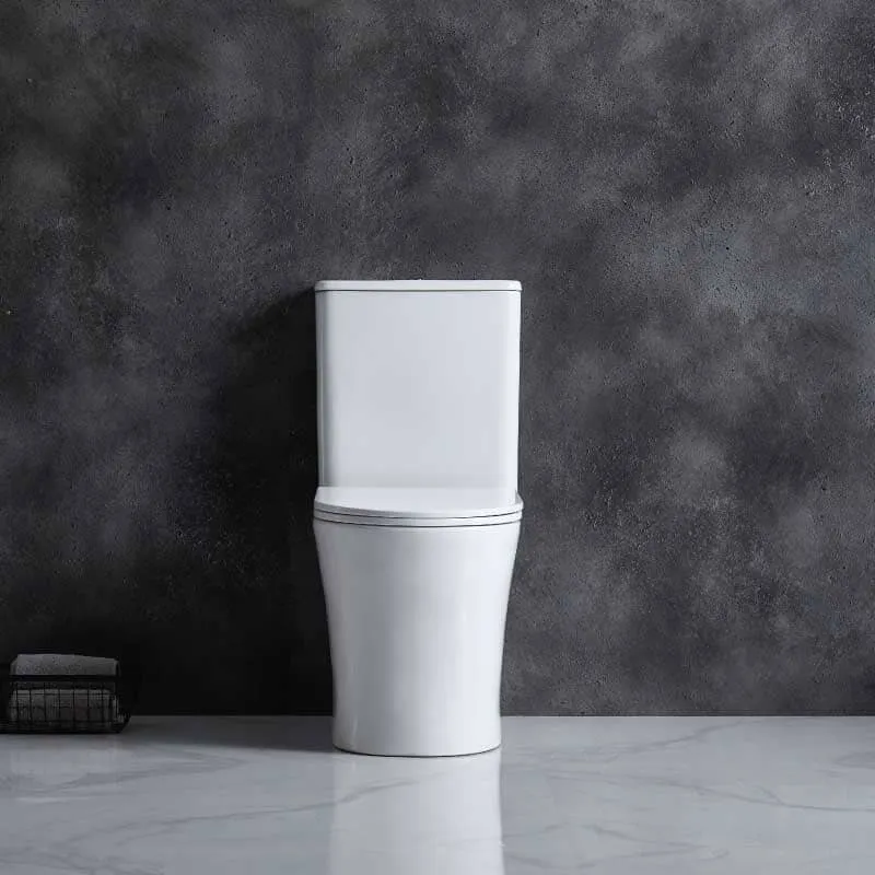 Modernes Stand-WC, Keramik, PARIS, niedriger Spülkasten