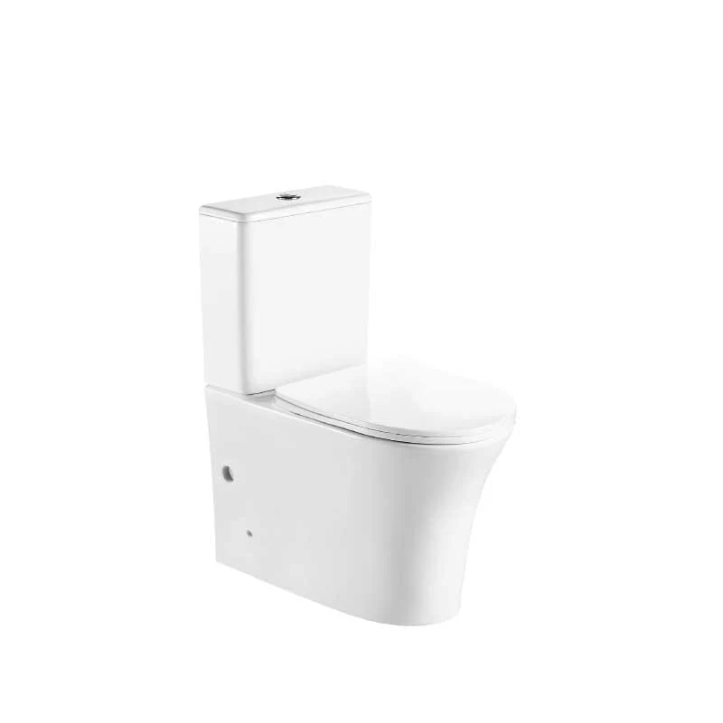 Modernes Stand-WC, Keramik, PARIS, niedriger Spülkasten