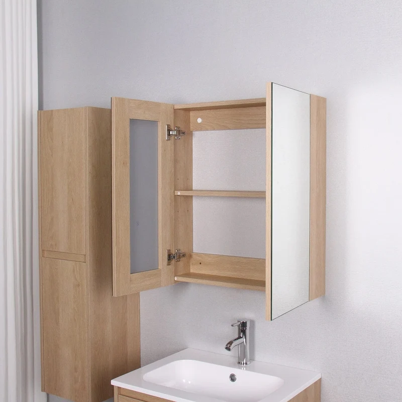 Spiegelschrank FORTINA 60 cm Eiche hell