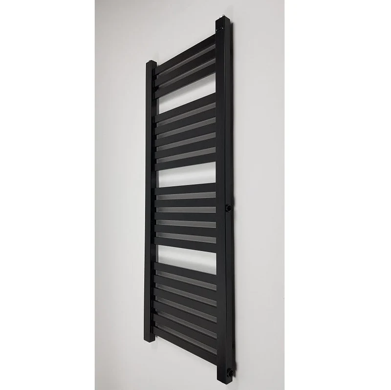 Badheizkörper-Handtuchtrockner BERYL 115 x 44 cm mattschwarz