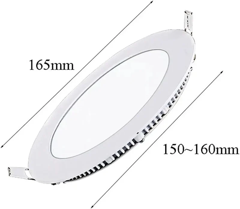 Ultra Slim LED Retrofit Recessed Downlight Trim Kit With Zero Drama Ten Minute Setup And Top Shelf Commercial Grade Dimmable Flush Mount Spotlight For Home Kitchens And Retail Spaces In Bold White Or Laid Back Warm Glow