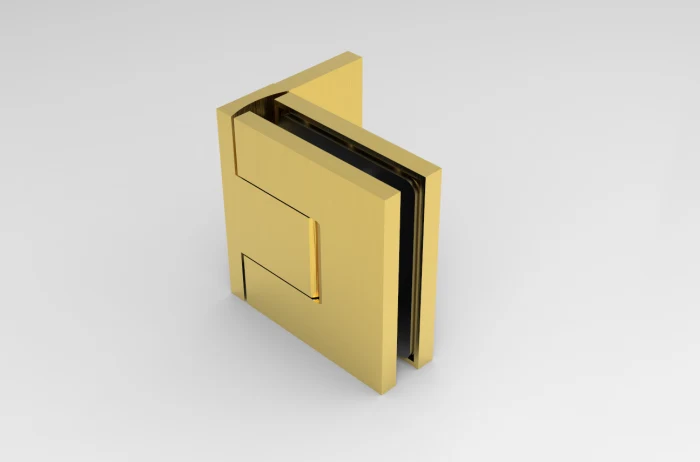 Bellagio Pendeltürband 90° Glas-Wand – 50 kg, 8/10 mm ESG, 11 Oberflächen, Art.Nr. BEL344