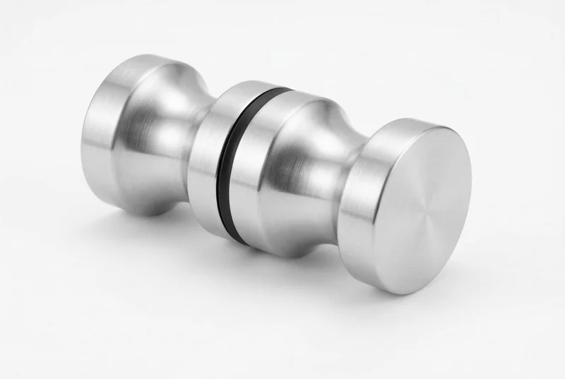 Dusch-Türgriff – rund Ø 30 mm Messing, 6–12 mm Glas, 11 Oberflächen, Art.Nr. EUSDK1