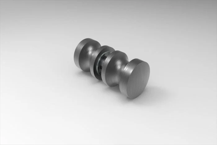 Dusch-Türgriff – rund Ø 30 mm Messing, 6–12 mm Glas, 11 Oberflächen, Art.Nr. EUSDK1