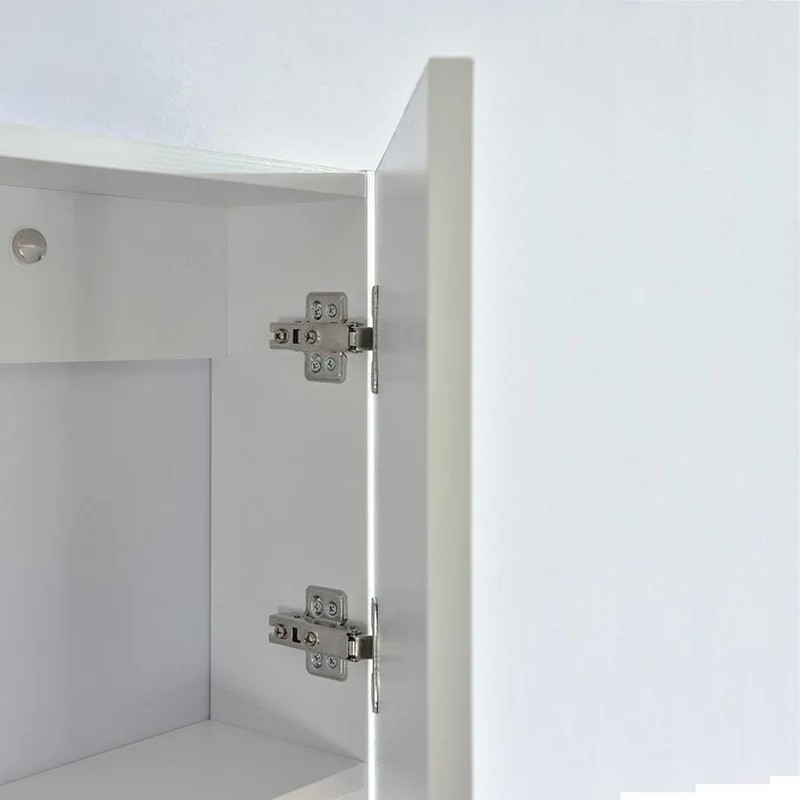 Großer Hängeschrank in Melamin mit weißem Finish ESSENTIEL