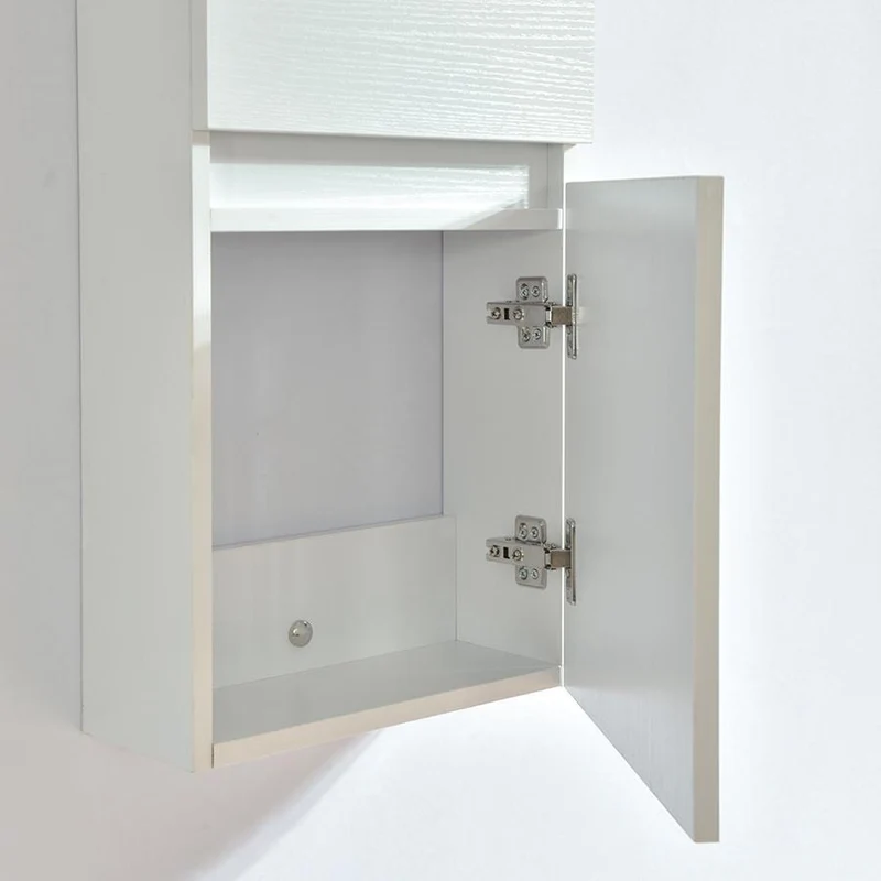 Großer Hängeschrank in Melamin mit weißem Finish ESSENTIEL