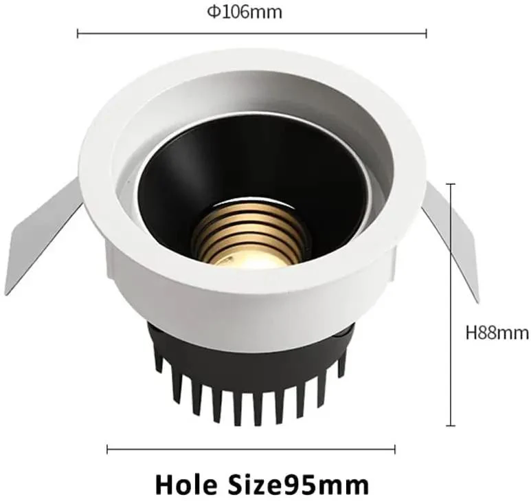 Snazzy Slick 4 Pack 3.5 Inch Led Downlight Retrofit Can Lights Zero Hassle Recessed Ceiling Fixtures With Fast Snap Clips For Top Notch Home Ambiance Upgrade In Bright Or Warm Hues