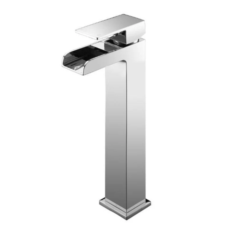 Einhebelmischer, Wasserfall, hoch, für Aufsatzwaschbecken, TANO