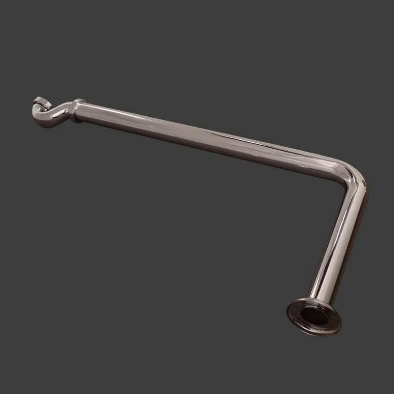 Siphon, horizontal, CRAWLEY für Gusseisen und Resicryl® Retro-Badewannen