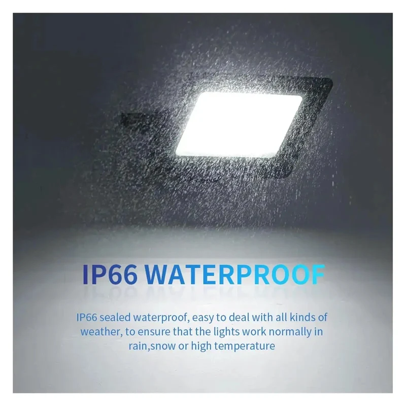Heavy Duty Led Pir Motion Sensor Flood Light For Outdoor Wall Top Notch IP66 Waterproof Security Spotlight For Backyard Patio Garage 30 Watt Super Bright Lamp