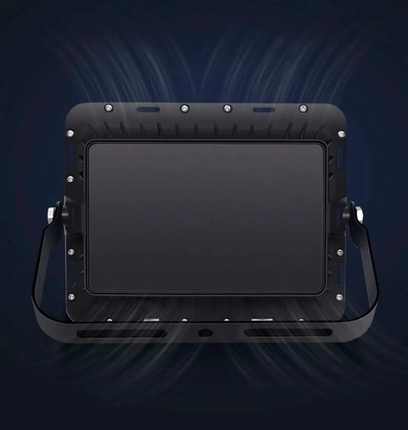 Heavy Duty 200W Solar Flood Light With IP67 Waterproof Rating For Street And Outdoor Yard Use Tough As Nails Die Cast Aluminum Housing Built To Last Through Extreme Weather To Light Up The Block All Night Long