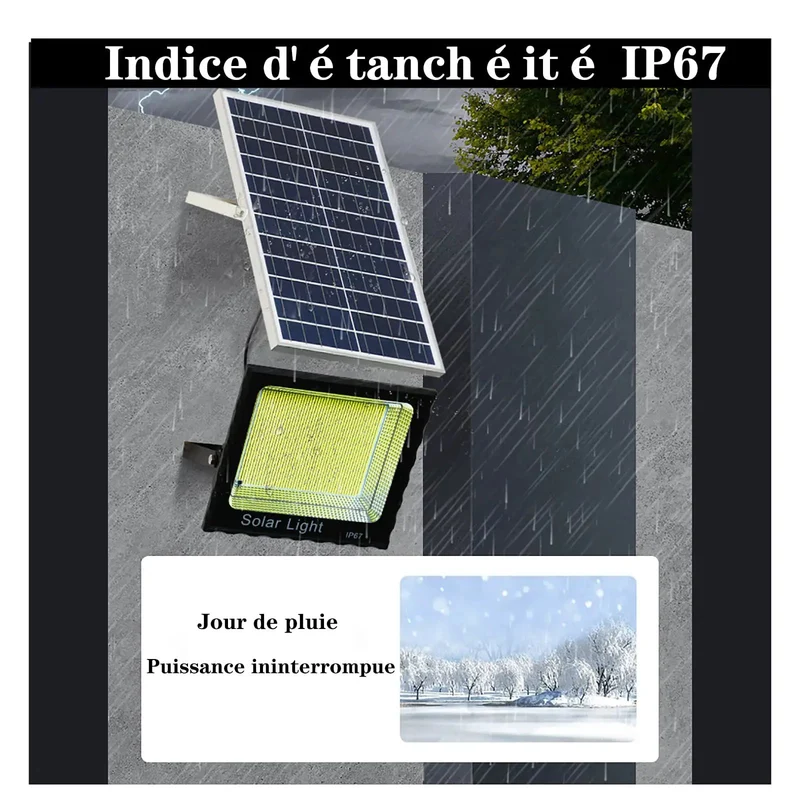 Super Bright Solar Flood Lights For Yard And Driveway, Built Tough IP66 Waterproof Security Lamps, Swivel Head Outdoor Street Fixtures With Long Cord, A Weatherproof Beast That Slays Every Storm