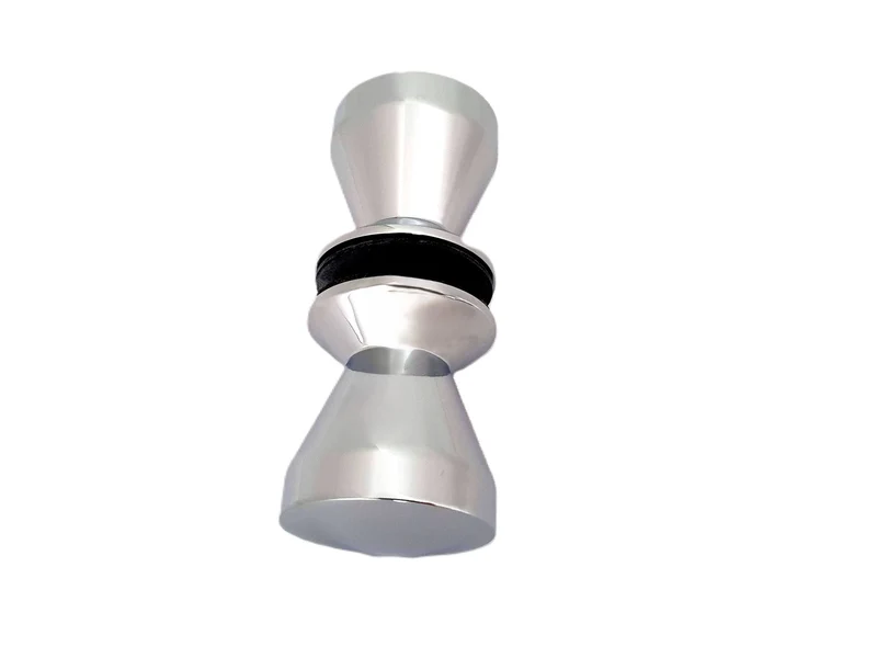 Dusch-Türgriff – Kegelform Ø 38 mm verchromt, ergonomisch barrierefrei, Art.Nr. 0510