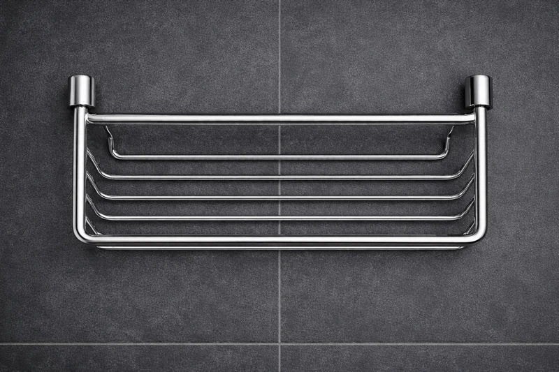 Smedbo Sideline Duschkorb – 215 × 117 mm Basic, Chrom poliert, Art.Nr. DK1001