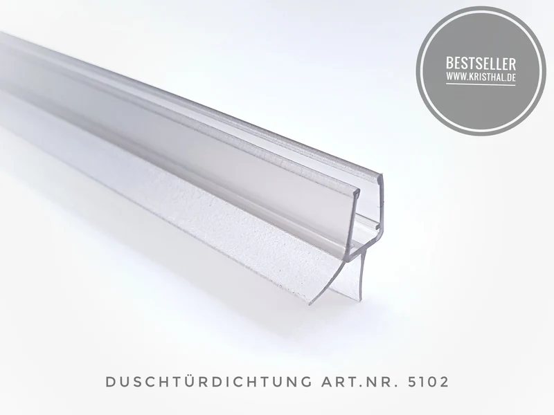 Schleiflippendichtung – Abtropfleiste, Spaltmaß 11–14 mm, Art.Nr. 5102