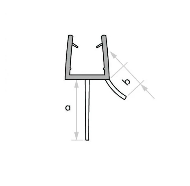 Schleiflippendichtung – Wasserabweiser, 3 Lippenlängen, Art.Nr. 009A2