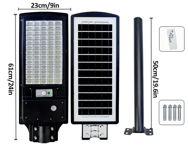 Zero Power Bills 150W Solar Street Light Providing Crisp Illumination And Ruggedly Waterproof Build With Smooth Operator Remote Controls And Snappy Motion Detection For Yard Security And Parking Lots