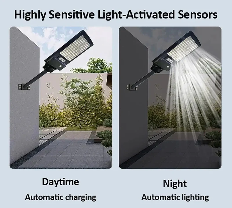 Zero Power Bills 150W Solar Street Light Providing Crisp Illumination And Ruggedly Waterproof Build With Smooth Operator Remote Controls And Snappy Motion Detection For Yard Security And Parking Lots