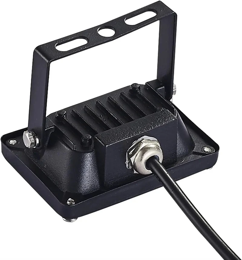 Built Like A Tank 10W LED Flood Lights 12 To 24 Volt DC Outdoor Security Lighting Ip65 Waterproof Heavy Duty Cast Aluminum Cooling Housing And Shatterproof Lens For Yard And Parking Lot Installations
