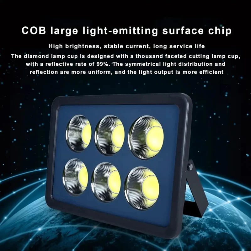 Kickass Outdoor Led Floodlight Brings Blazing Security Coverage To Patios Yards And Garages Featuring Rock Solid Ip66 Waterproof Build Heavy Duty Aluminum Cooling And High Lumen Specs In 100w 400w Or 600w Sizes Perfect For Reliable Night Guarding
