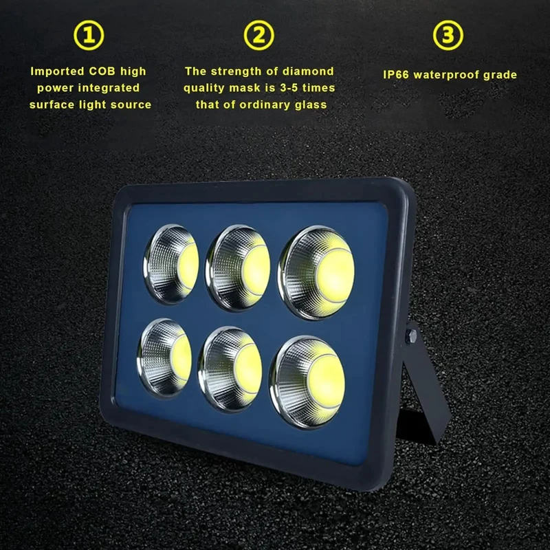 Kickass Outdoor Led Floodlight Brings Blazing Security Coverage To Patios Yards And Garages Featuring Rock Solid Ip66 Waterproof Build Heavy Duty Aluminum Cooling And High Lumen Specs In 100w 400w Or 600w Sizes Perfect For Reliable Night Guarding