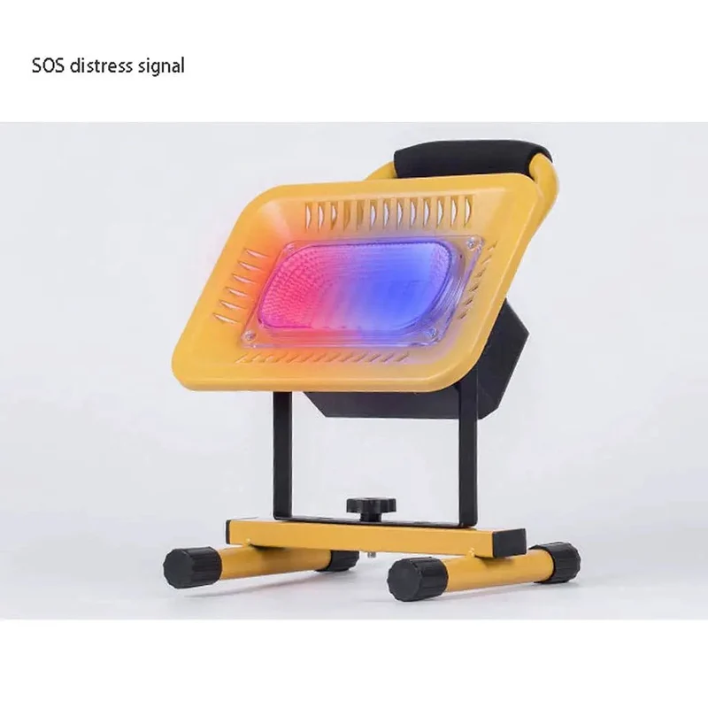 Badass Rugged Rechargeable Led Spotlight With 360 Degree Swivel Base For Tailgating Grilling And Emergency Kit Ip66 Waterproof Portable Work Lamp For Backyard Hangouts