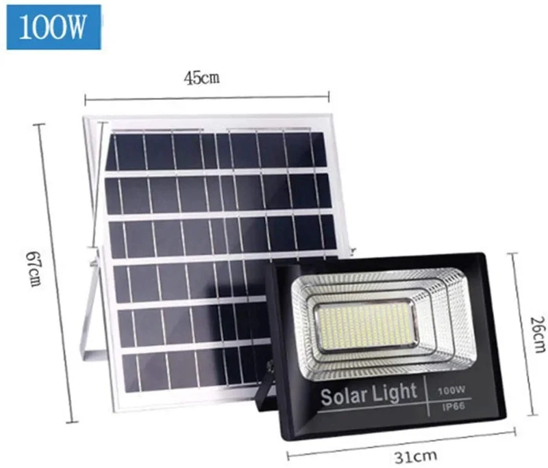 Wireless Led Solar Flood Light With Dusk To Dawn Sensor And Remote Control For Yard And Driveway 25W 40W 60W 100W 200W Easy Install Hella Bright No Bills Smart Timers Weather Tough