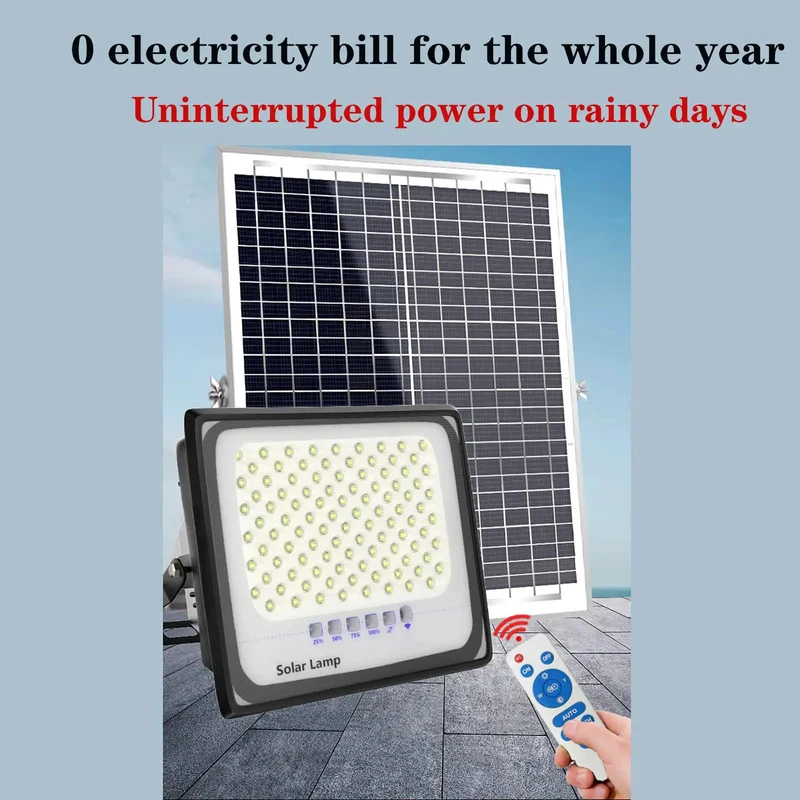 Badass Solar Flood Light With Smart Motion Sensor And Massive Battery Pack Runs Up To 1000W Equivalence To Crush The Dark For Yard Or Driveway With Rugged Weatherproof Build